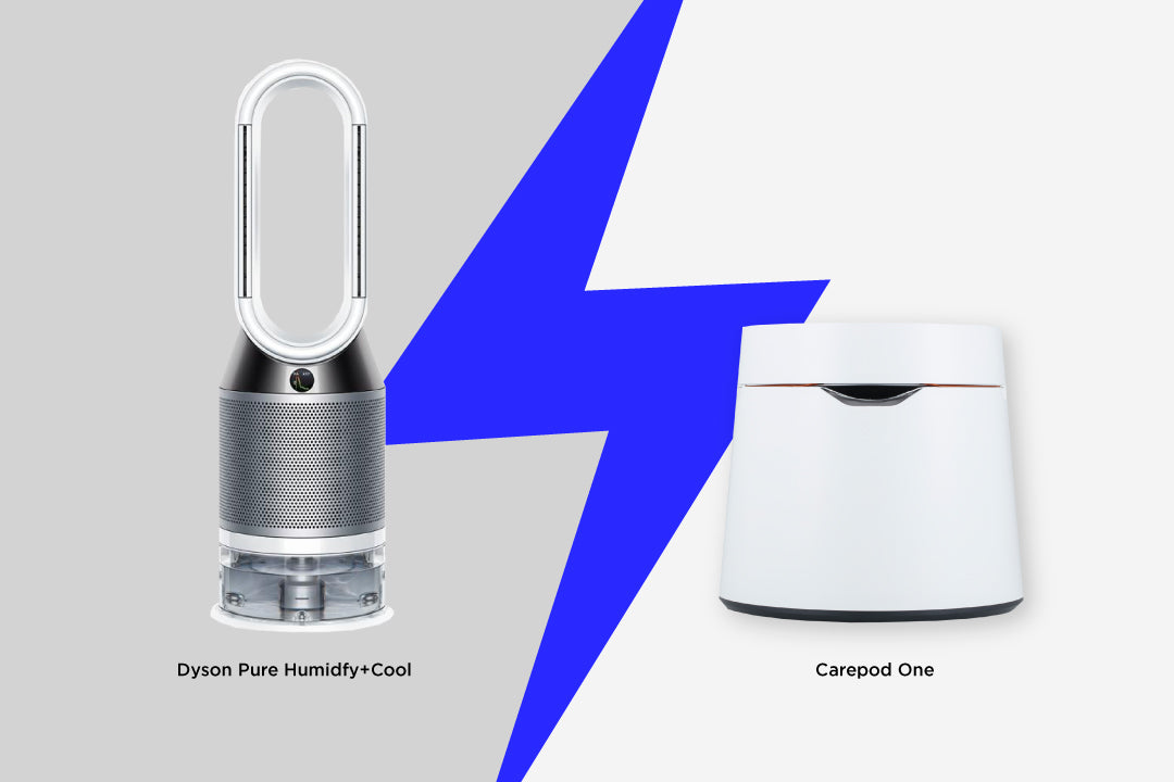REVIEWED: Dyson Pure Humidfy+Cool vs. Carepod One