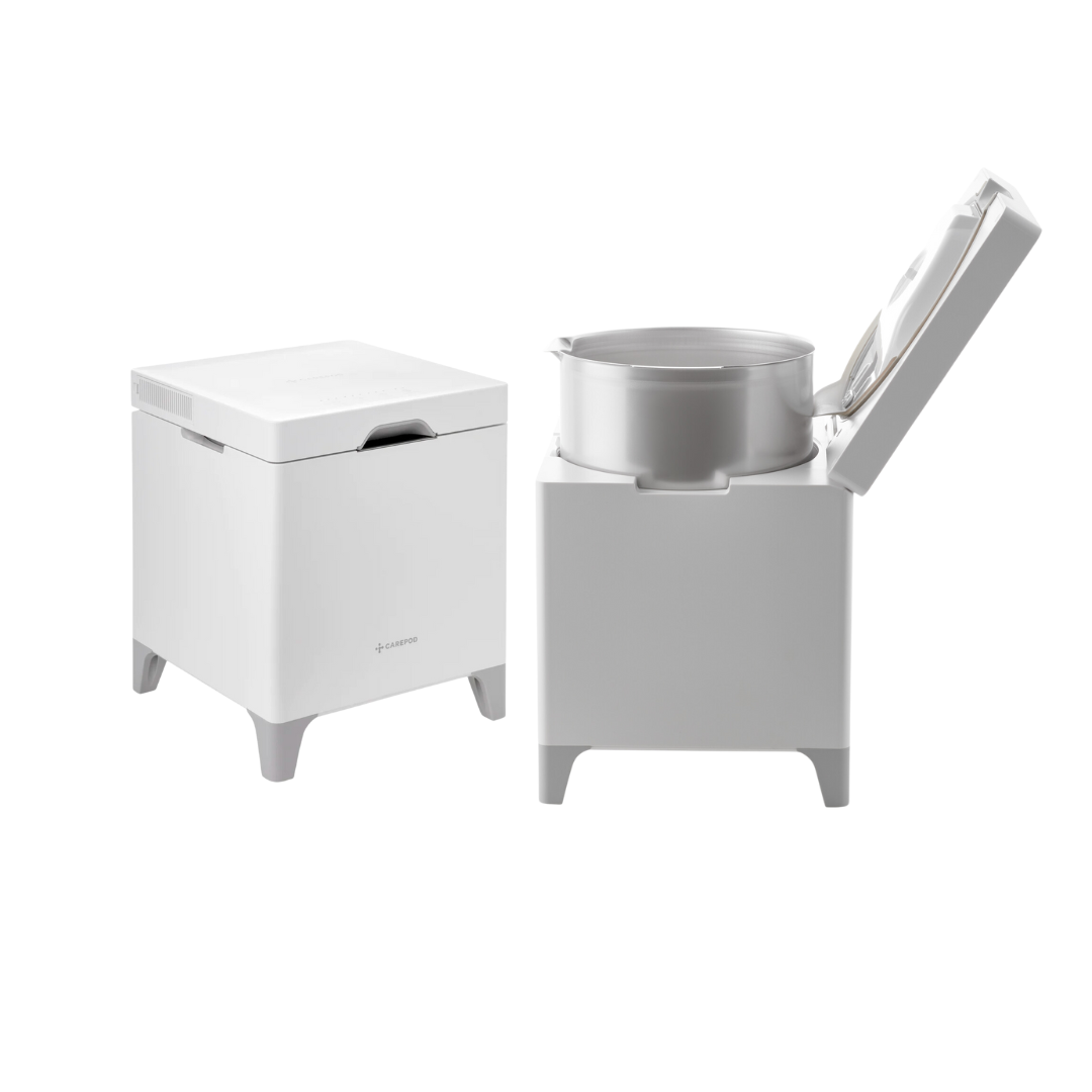Carepod Cube X50 - Warm + Cool Mist Stainless Steel Humidifier