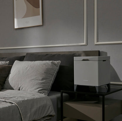 Carepod Cube X50 - Warm + Cool Mist Stainless Steel Humidifier