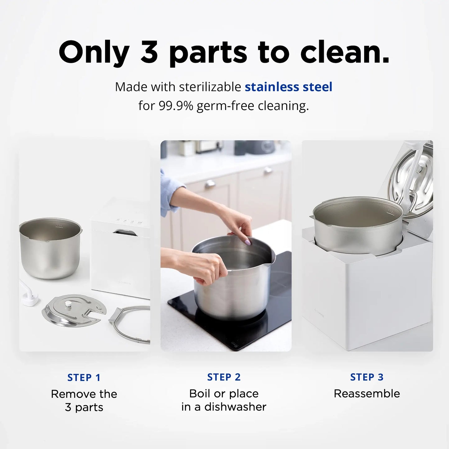 Carepod Cube Plus Easy to Clean