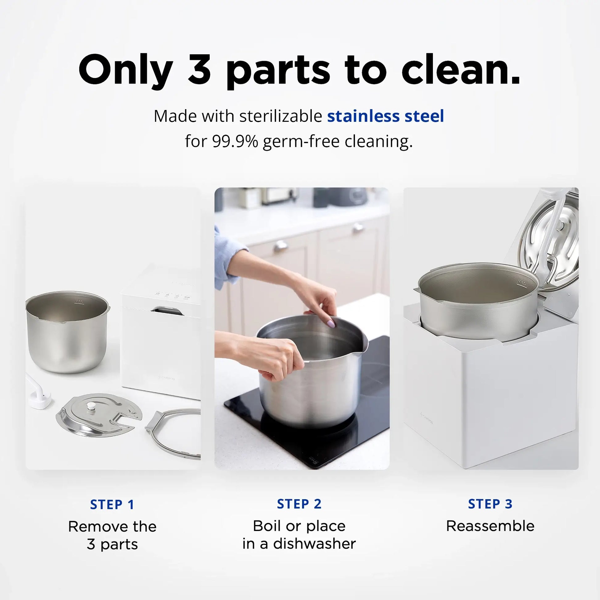 Carepod Cube Plus Easy to Clean