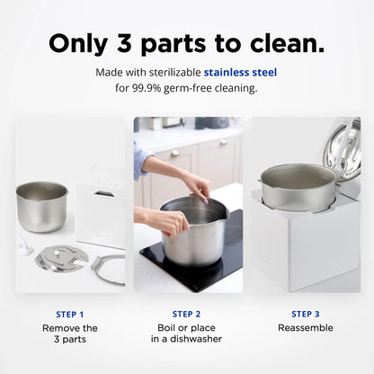 Carepod Cube Plus Easy to Clean