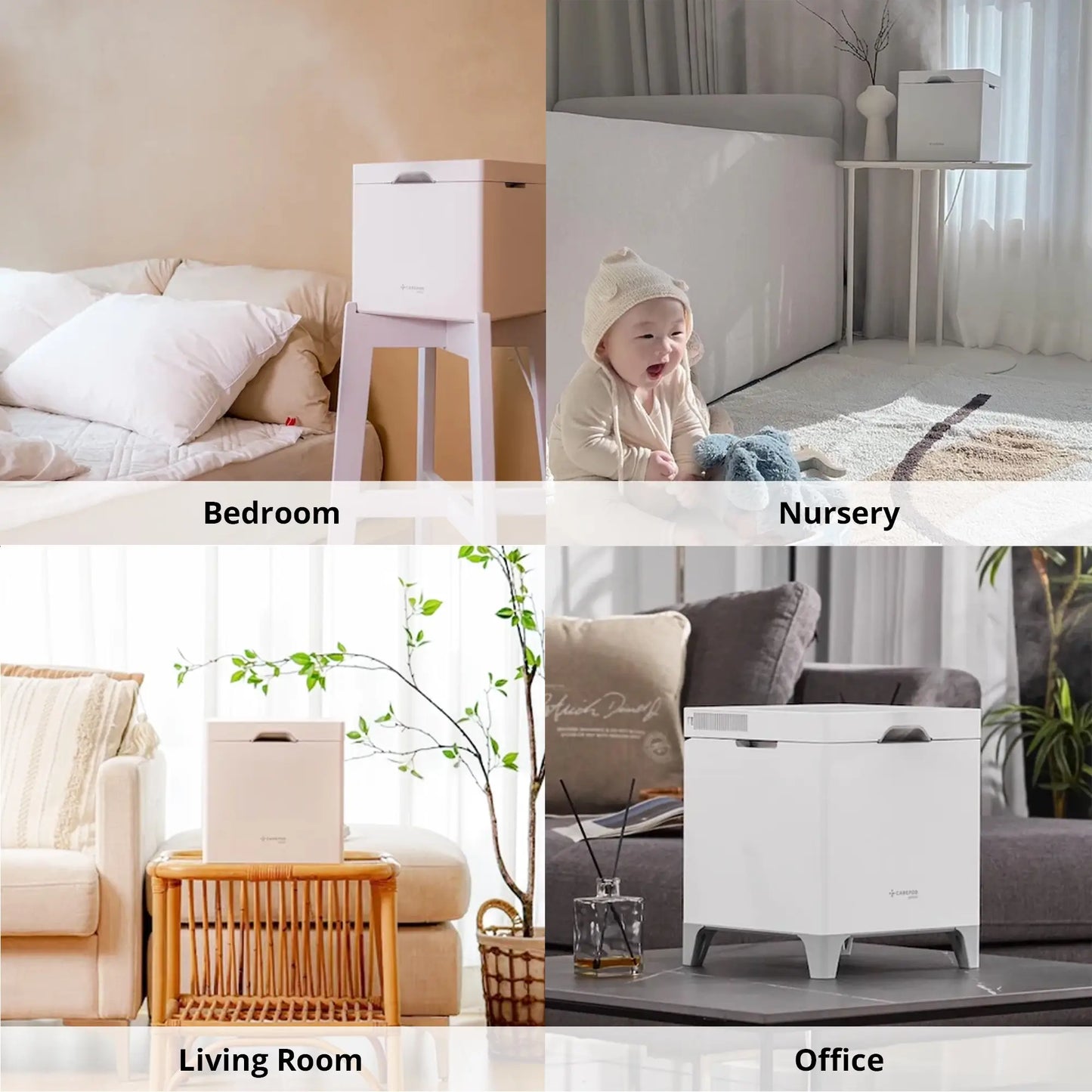 Carepod Cube Plus Different Settings