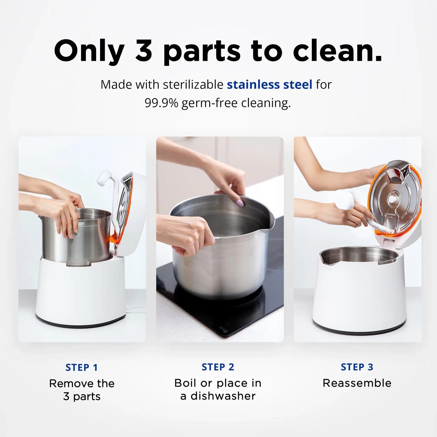 Carepod One Easy to Clean