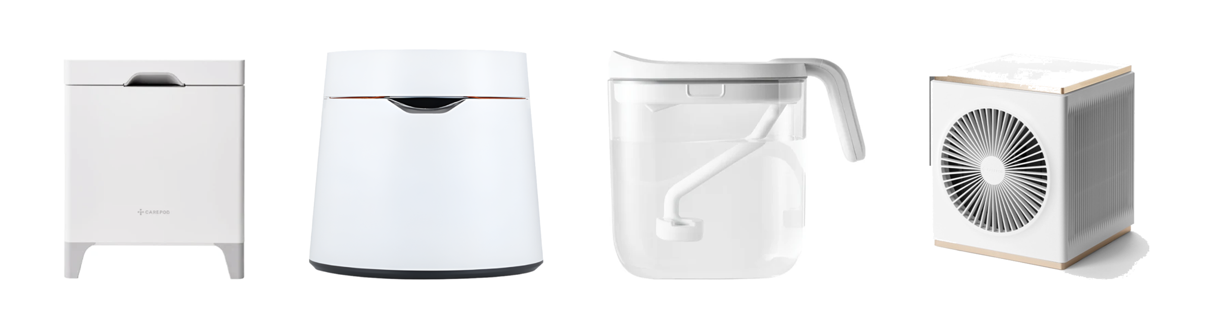 Nawilżacze Carepod Cube Plus, One i Mini